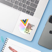 平等はパイではない シール (ノートパソコンとiPhone)