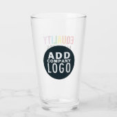 平等はロゴを意味するためカスタムの平等 タンブラーグラス (裏面)