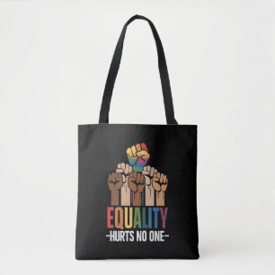 平等は誰にも害を与えない LGBTQプライド 人権 トートバッグ