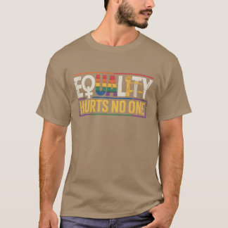 平等は誰も傷つけない Tシャツ
