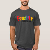 平等は誰も傷つけない Tシャツ (正面)