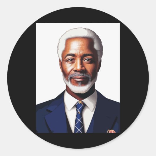 平等ステッカーの夢 ラウンドシール (正面)