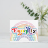 平等プライド  ポストカード (スタンド正面)
