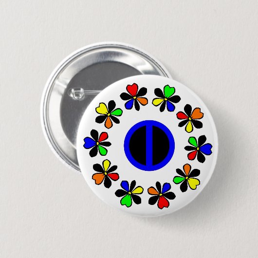 平等ボタン 缶バッジ (正面&裏面)