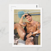 平等ポストのための惑星の時間でホットなハンクス ポストカード (正面/裏面)