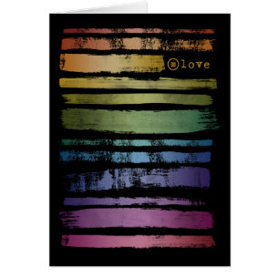 平等ラブレインボーブラシストロークLGBTQ ID656
