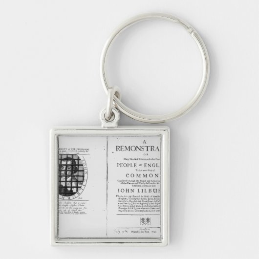 平等主義によるremonstrance キーホルダー (正面)