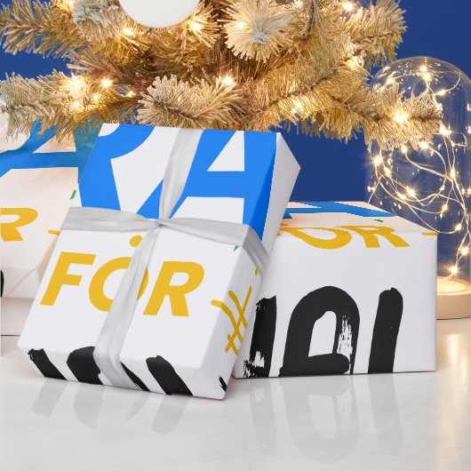平等祈のための ラッピングペーパー (クリスマス)
