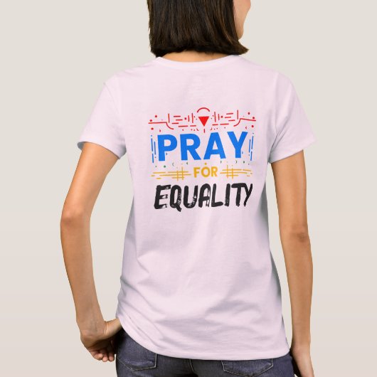 平等祈のための Tシャツ (裏面)