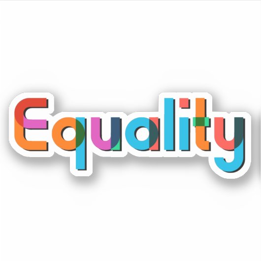 平等 シール (正面)