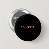 平等 プライド レインボー LGBTQ フェミニスト 障害 S 缶バッジ (正面&裏面)