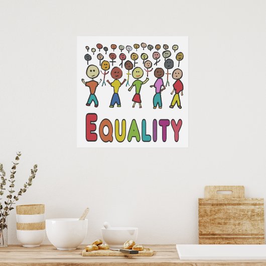 平等 ポスター (キッチン)