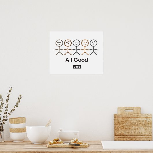 平等 ポスター (キッチン)