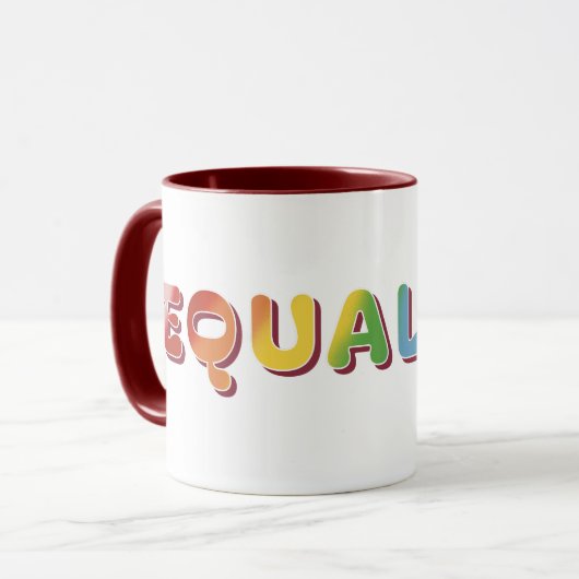 平等 マグカップ (正面左)