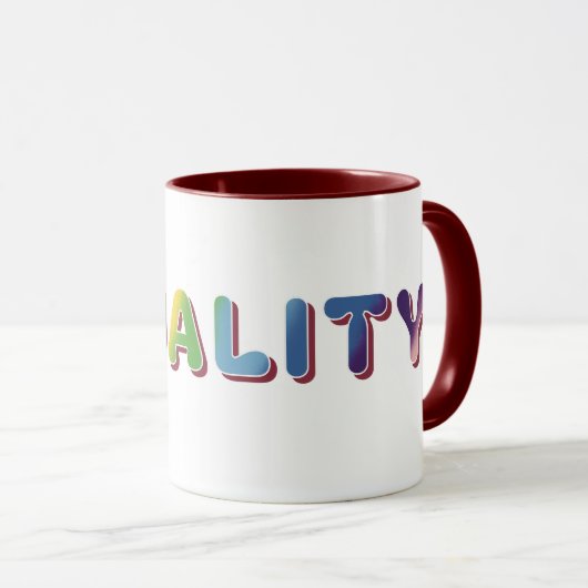 平等 マグカップ (正面右)