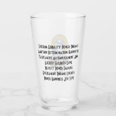 平等 – 強い女性コレクション タンブラーグラス (裏面)