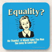 平等：男性を長く追い付き過ぎる コースター (正面)