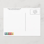 平等、私は女性です 案内ポストカード (裏面)