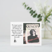平等、私は女性です 案内ポストカード (スタンド正面)