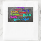 平等 長方形シール (バッグ)