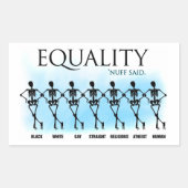 平等 長方形シール (正面)