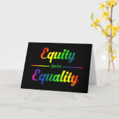 平等LGBTの公正 カード (黄色い花)