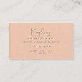 平色彩の鮮やか抽象芸術山 名刺 (裏面)