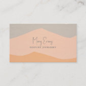 平色彩の鮮やか抽象芸術山 名刺 (正面)