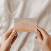 平色彩の鮮やか抽象芸術山 名刺