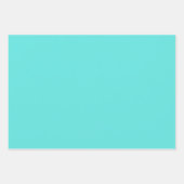 平色海ガラスターコイズ ラッピングペーパーシート (正面2)