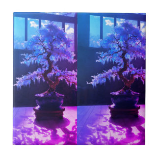 「平行する宇宙の陶磁器タイルで氷盆栽を獲得」 タイル