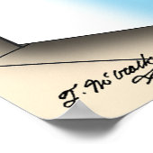 平行する宇宙の靴下 ポスター (角)