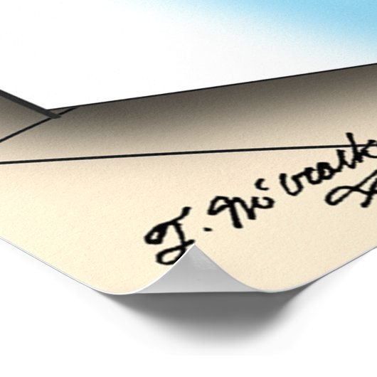 平行する宇宙の靴下 ポスター (角)