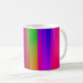 平行シンプル縦線の背景。 abstrc コーヒーマグカップ (正面右)