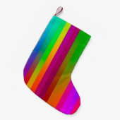 平行シンプル縦線の背景。 abstrc スモールクリスマスストッキング (正面 (吊り時))