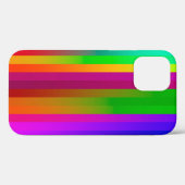 平行シンプル縦線の背景。 abstrc Case-Mate iPhoneケース (裏面 (横))