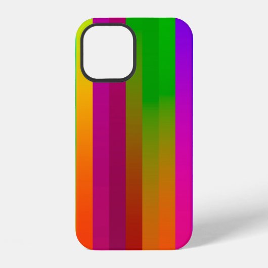 平行シンプル縦線の背景。 abstrc iPhoneケース (裏面)