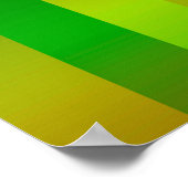 平行シンプル縦線パターン |抽象芸術 ポスター (角)