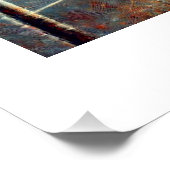 平行バーの男体操選手 ポスター (コーナー)