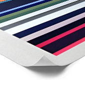 平行ビジョン：一定の動きのスペクトル ポスター (角)