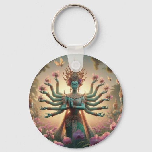 平行レルム女神キーチェーン キーホルダー (正面)