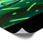 平行測光3Dフラクタル ポスター (角)