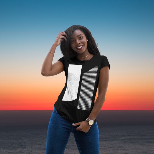 平行線 Tシャツ