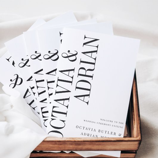 平行 |モダン白黒結婚ズ プログラム