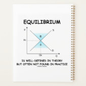 平衡は理論の中でしばしば明確に定義されていない プランナー手帳 (裏面)