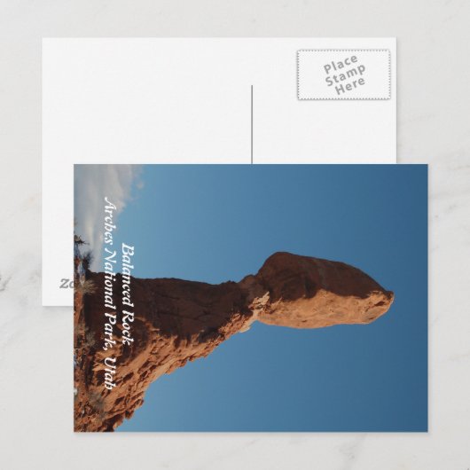 平衡岩 ポストカード (正面/裏面)