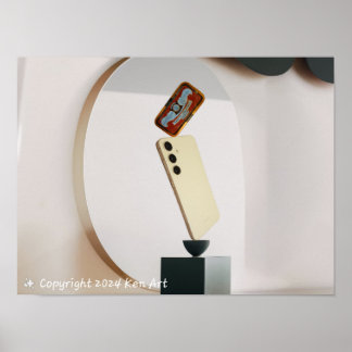 平衡法ポスターアート ポスター