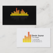 平衡装置-黄色 名刺 (正面/裏面)