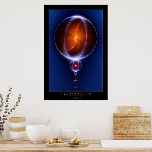 平衡 ポスター (キッチン)