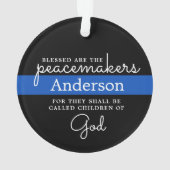 平賛美平兵制者はブルーライン警察だ オーナメント (裏面)